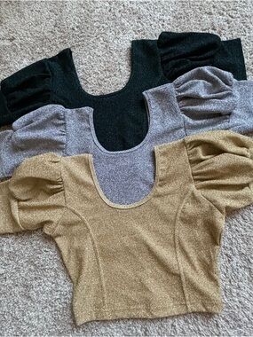 Fancy Stretchable Glittery Saree Blouses